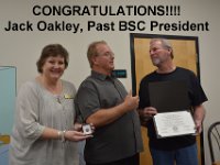DSC 2701  CONGRATULATIONS!!!!! Jack Oakley, Past President